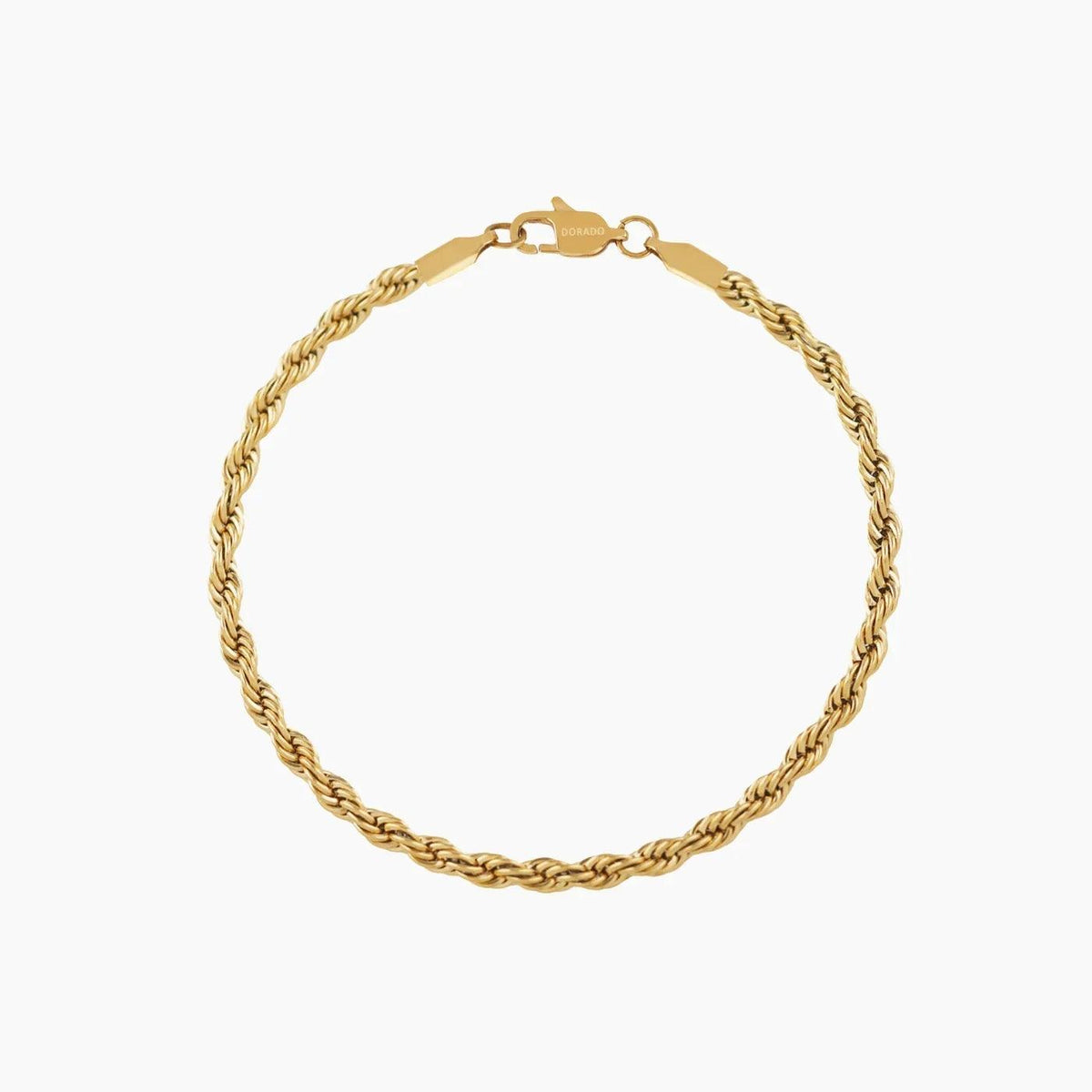 Pulseira Corrente Rope 4mm - Wulgor