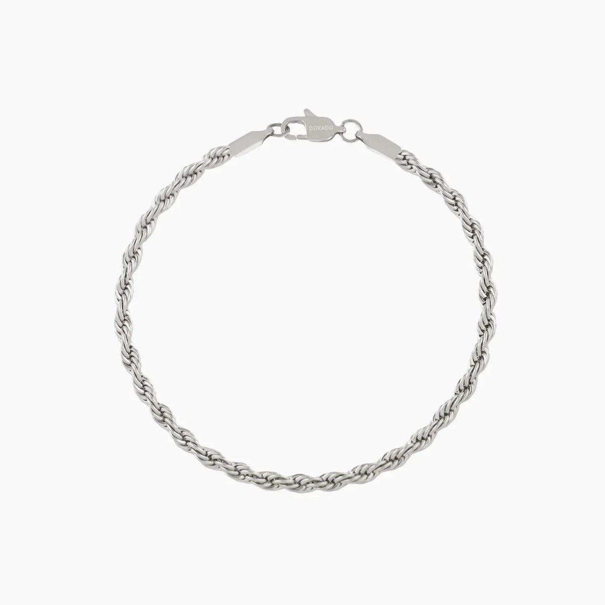 Pulseira Corrente Rope 4mm - Wulgor