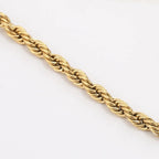 Pulseira Corrente Rope 4mm - Wulgor