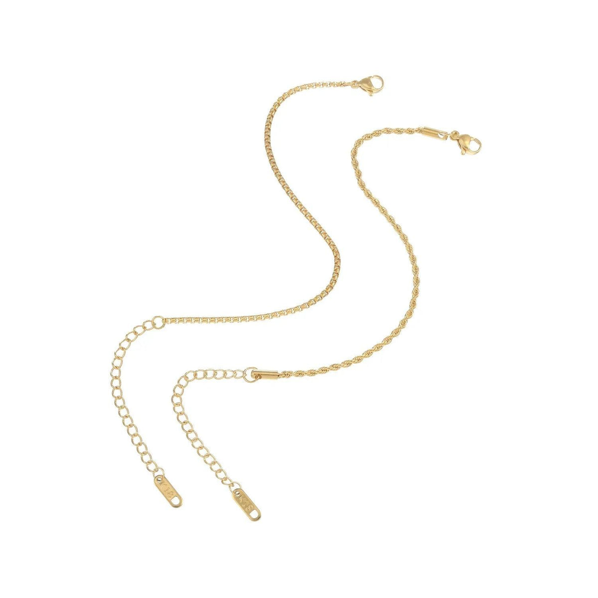 Conjunto de Pulseiras Rope e Link - Wulgor
