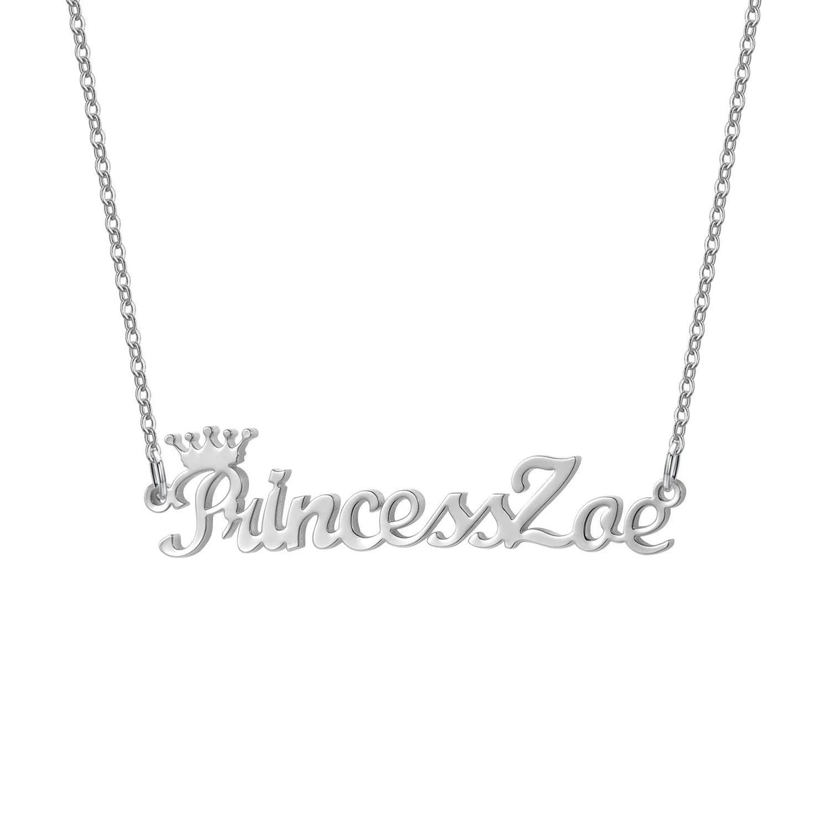 Colar Personalizado com Nome e Coroa - Wulgor