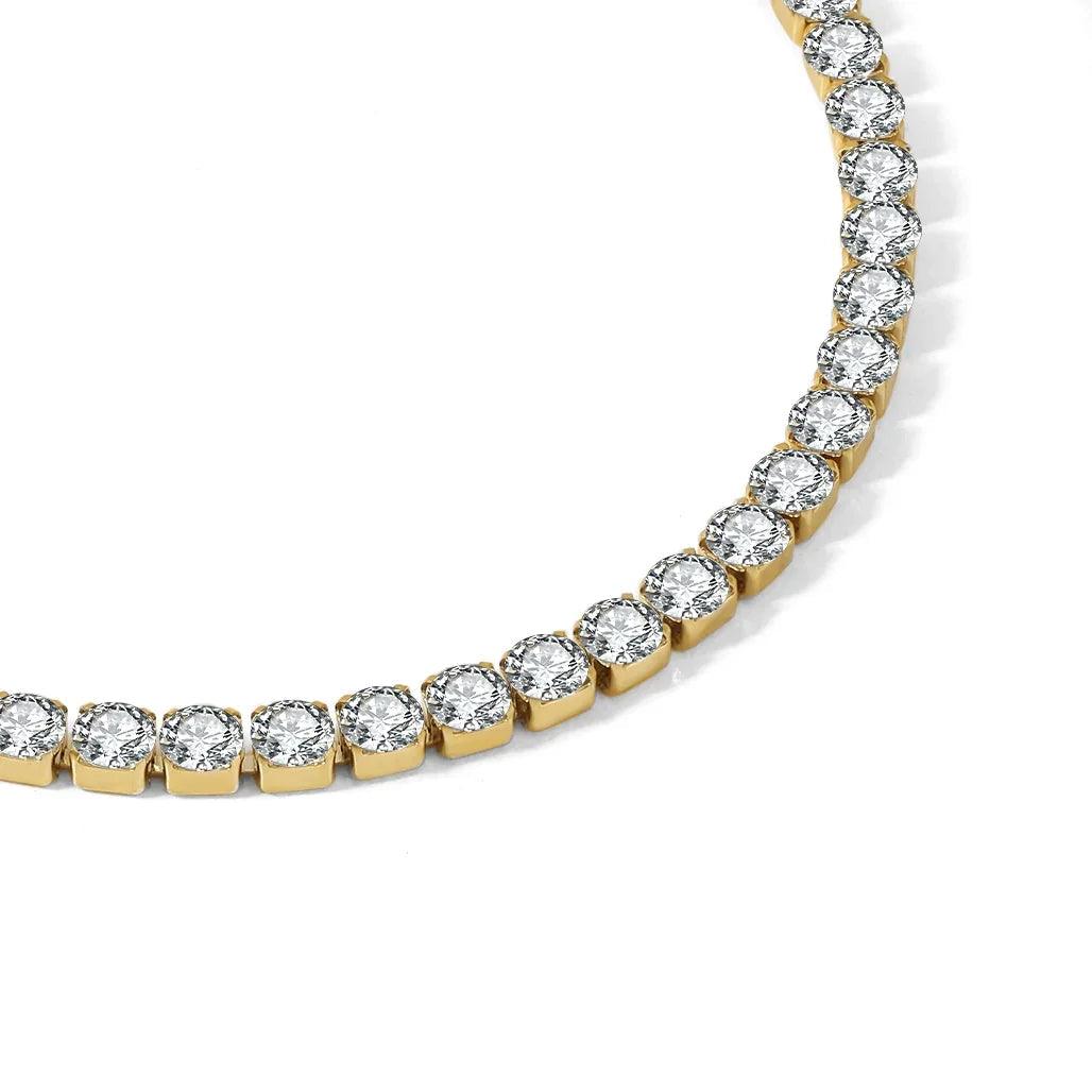 Pulseira de Tornozelo Tennis 4mm - Wulgor