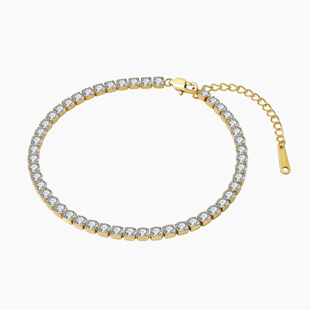 Pulseira de Tornozelo Tennis 4mm - Wulgor