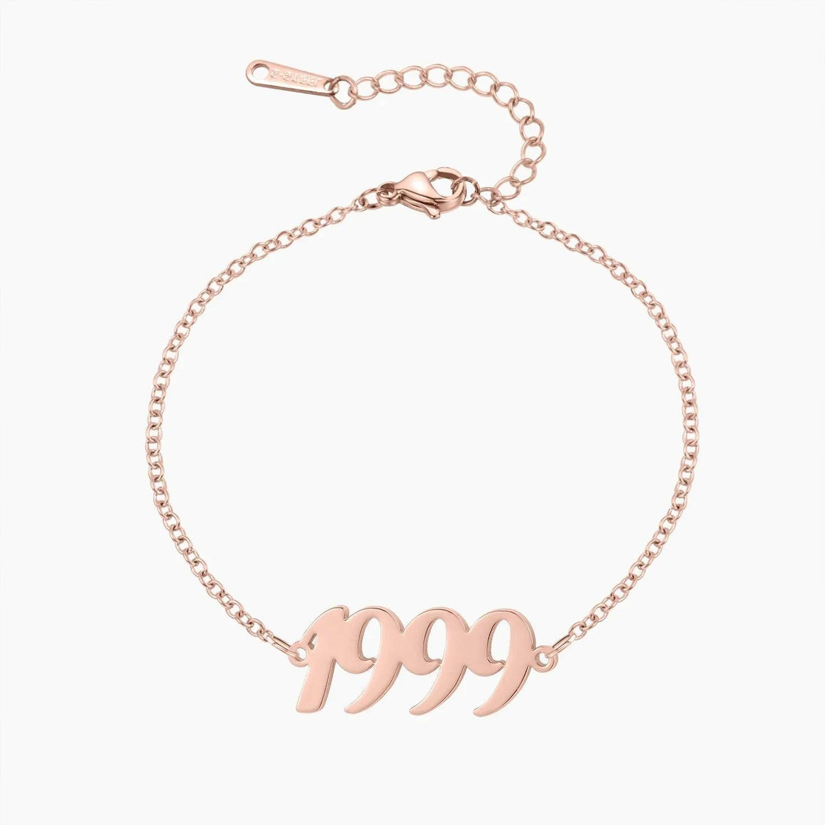 Pulseira de Tornozelo Personalizada com Ano - Wulgor