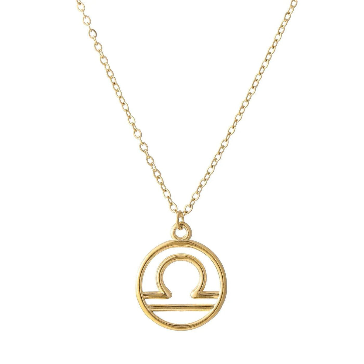 Colar com pingente de signo zodiacal da marca Wulgor, em destaque na imagem.